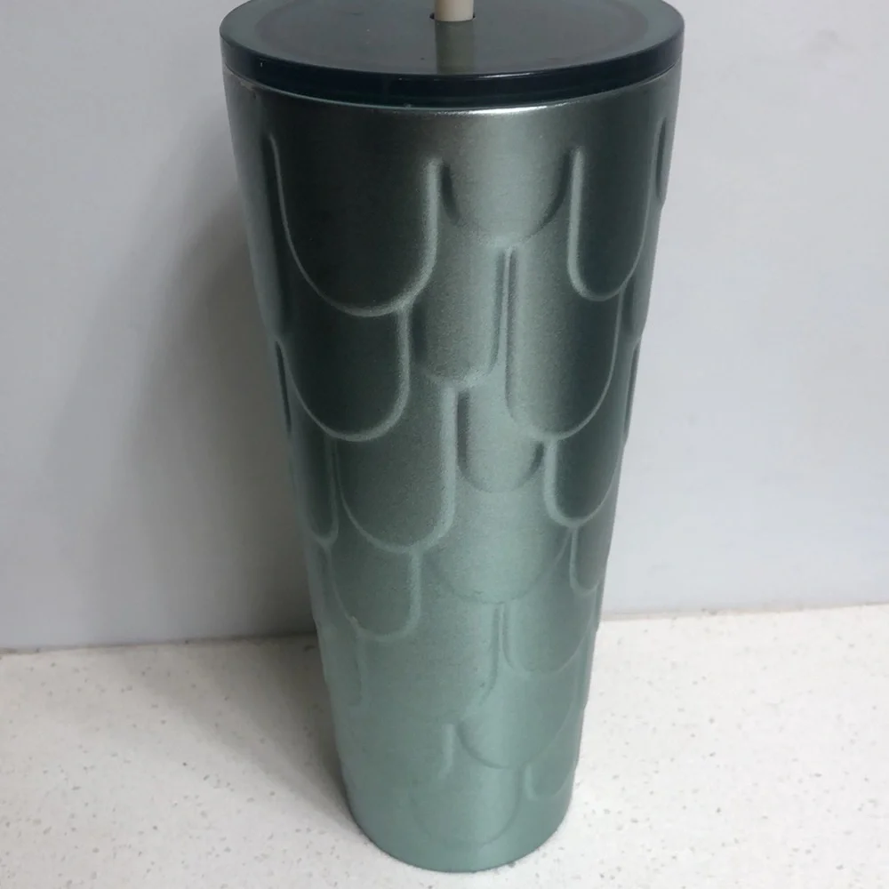 Starbucks Stainless Steel Mermaid Tale Tumbler 24 Ounces